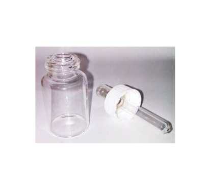 Frasco de cristal para agua de toque con cuentagotas FRA14